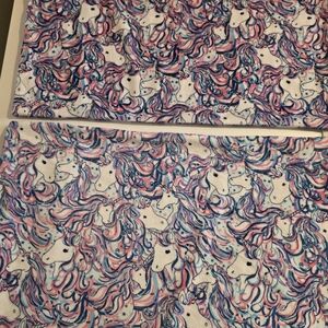 Handmade Colorful Unicorn Patterned Pillow Cases